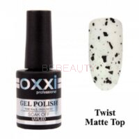 Топ для гель-лаку Oxxi Professional Twist Matte Top, 10 мл